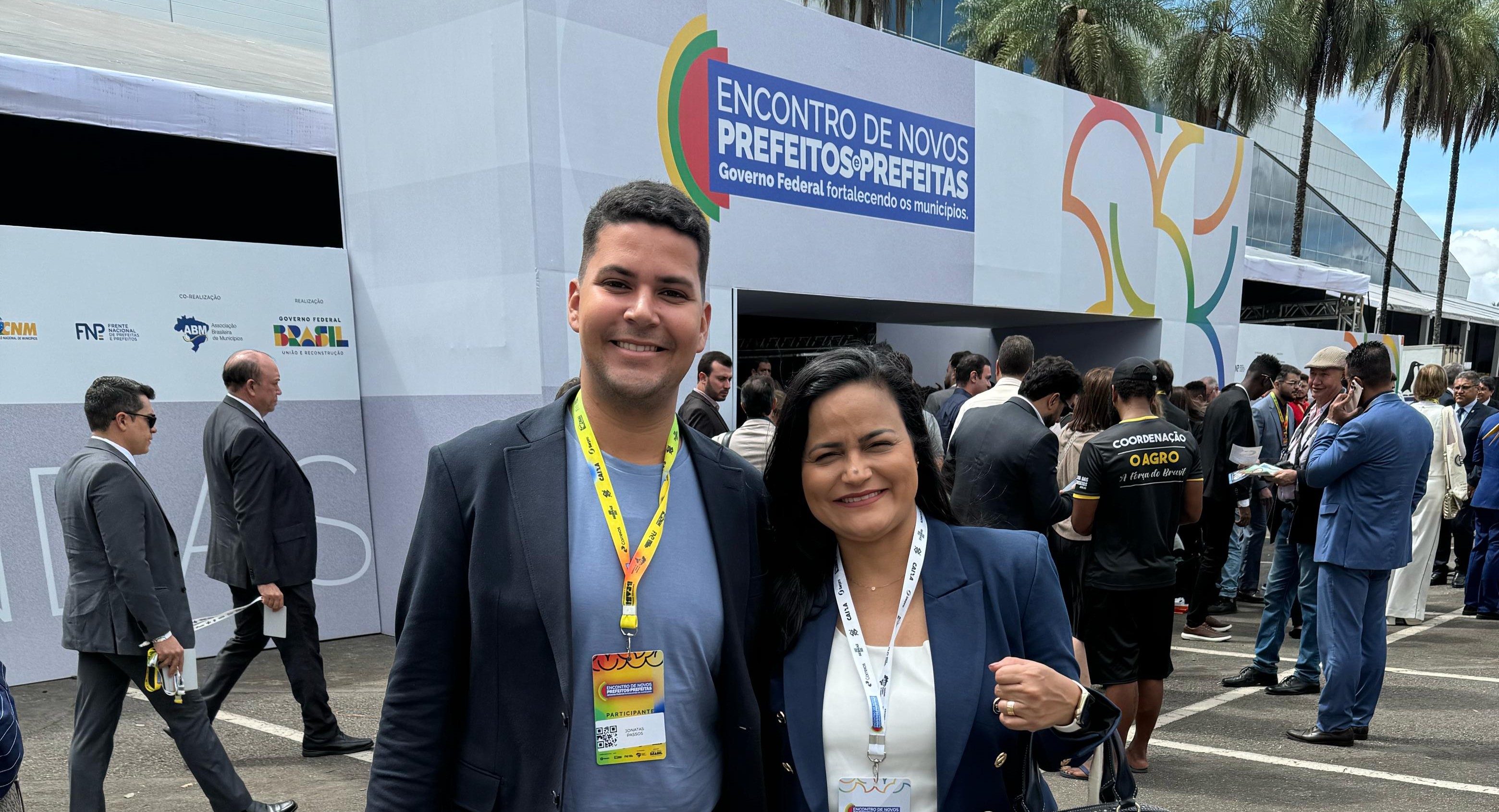 Débora Regis participa do Encontro Nacional de Novos Prefeitos em Brasília