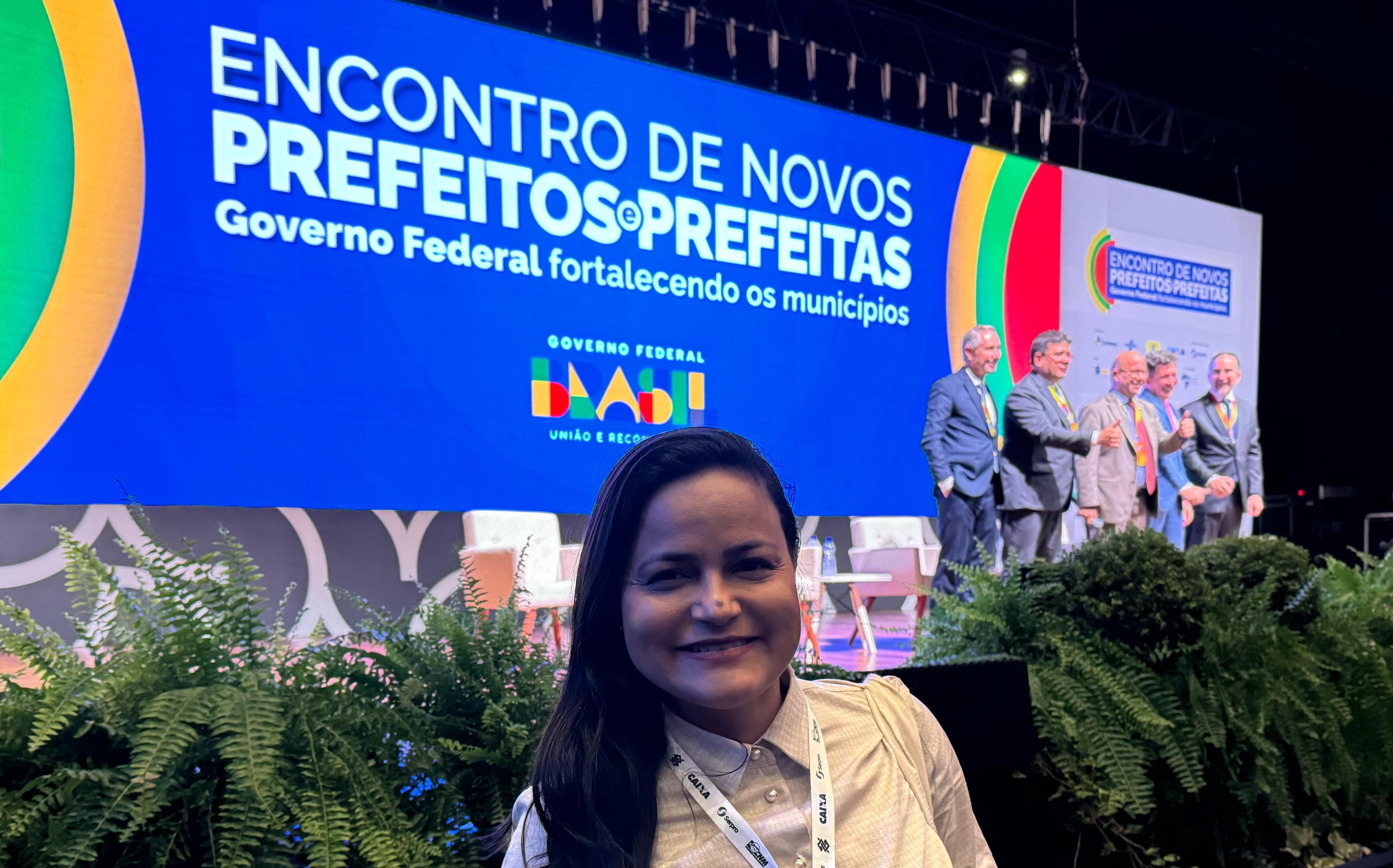 Débora Régis destaca 2º dia do Encontro de Novos Prefeitos como uma imersão em conhecimento e oportunidades