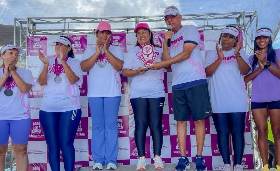 Kátia Oliveira participa da 1ª Corrida Março Mulher em Simões Filho