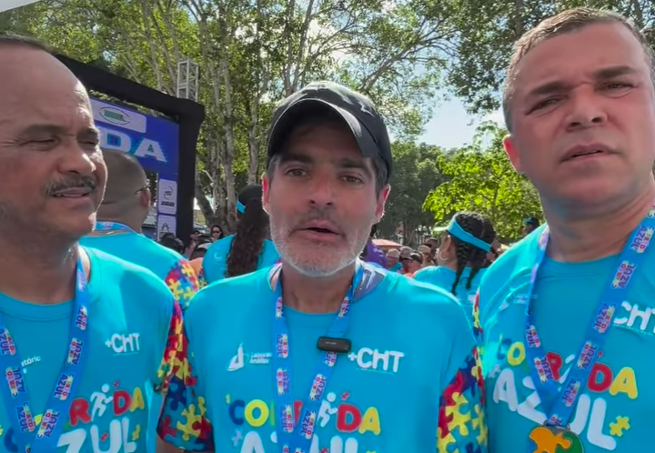 ACM Neto participa de corrida em Santo Estêvão e destaca importância da conscientização sobre o autismo