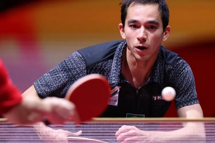Hugo Calderano é prata no Mundial de Tênis de Mesa no Catar