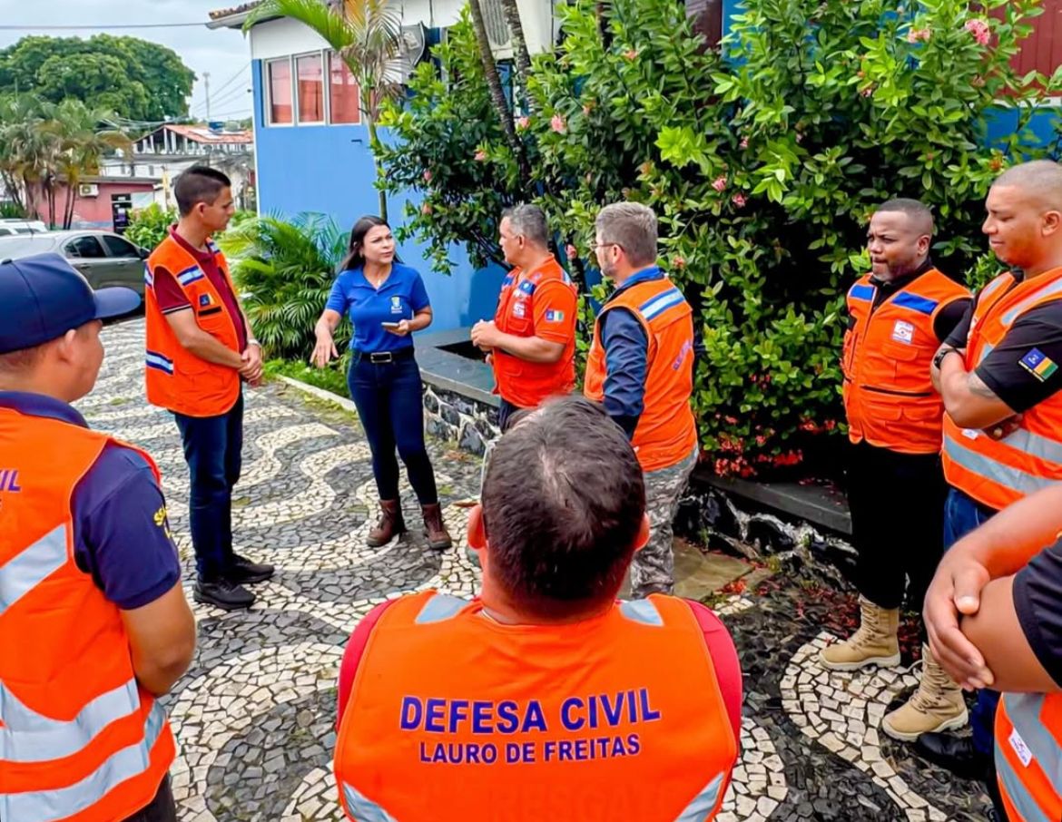 Prefeitura de Lauro atua de forma integrada para minimizar impactos da chuva