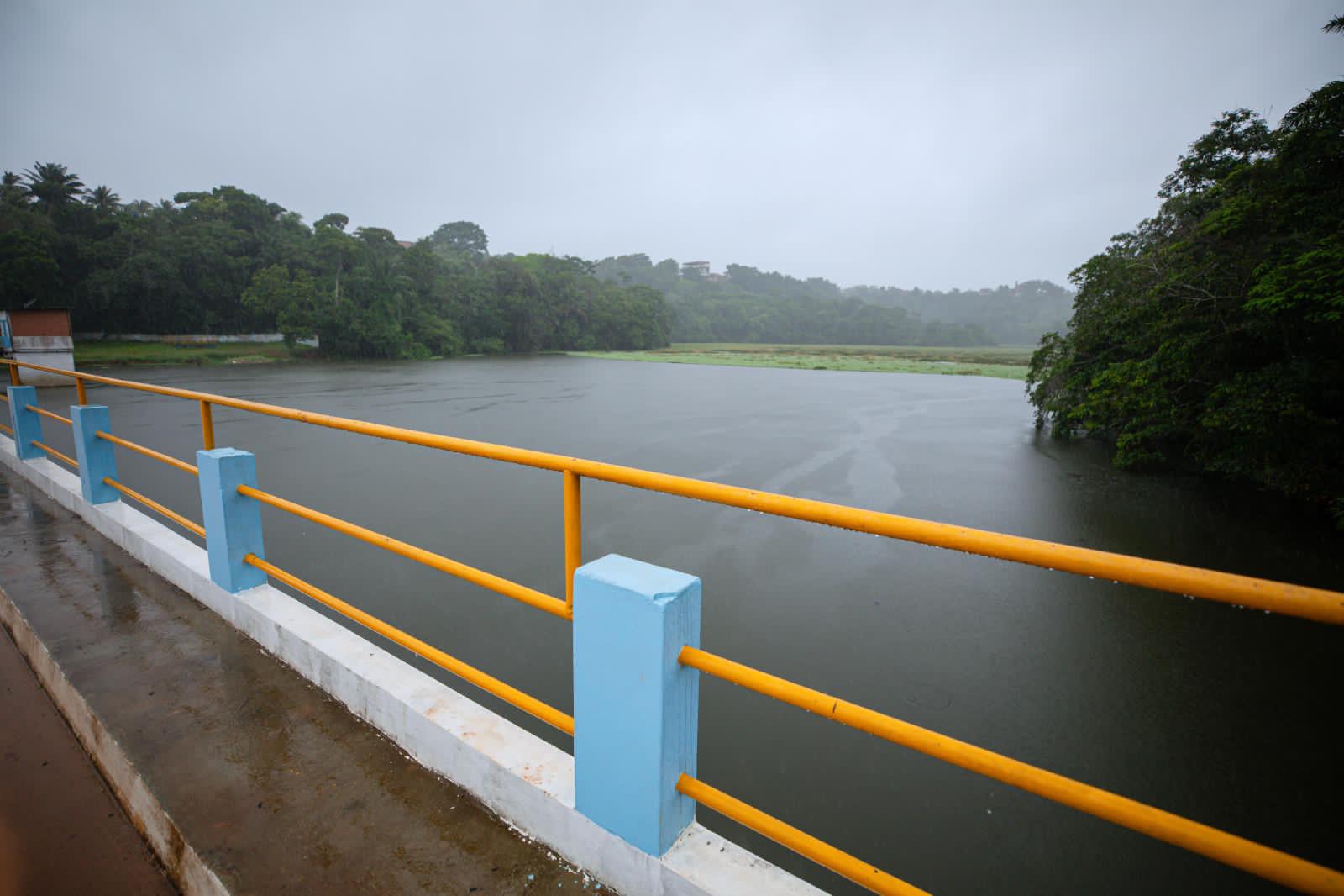 Prefeitura de Lauro monitora barragens e aponta redução do nível dos rios
