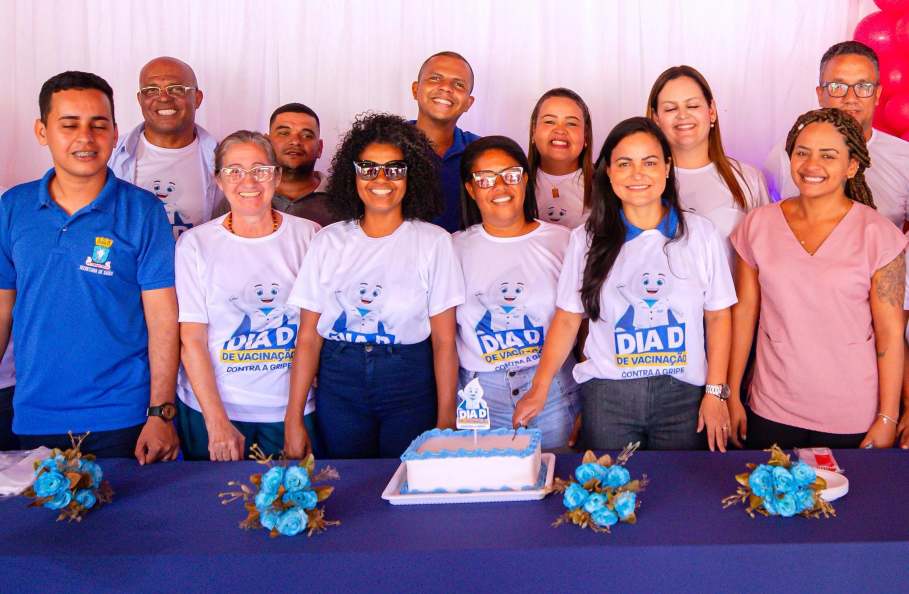 Débora prestigia Dia D de vacinação contra a Influenza nas USFs de Lauro