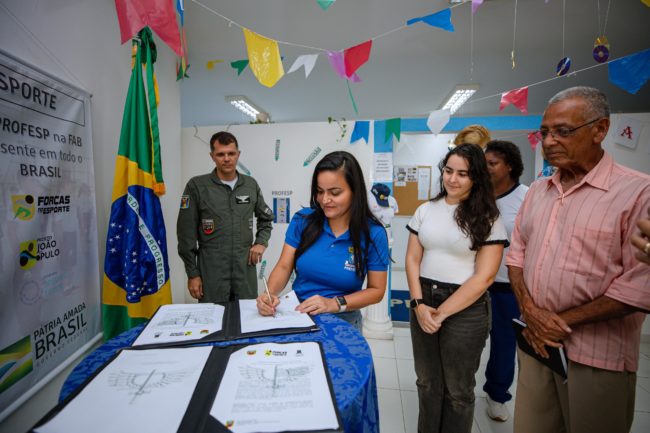 Prefeitura de Lauro e Base Aérea de Salvador retomam Programa Forças no Esporte