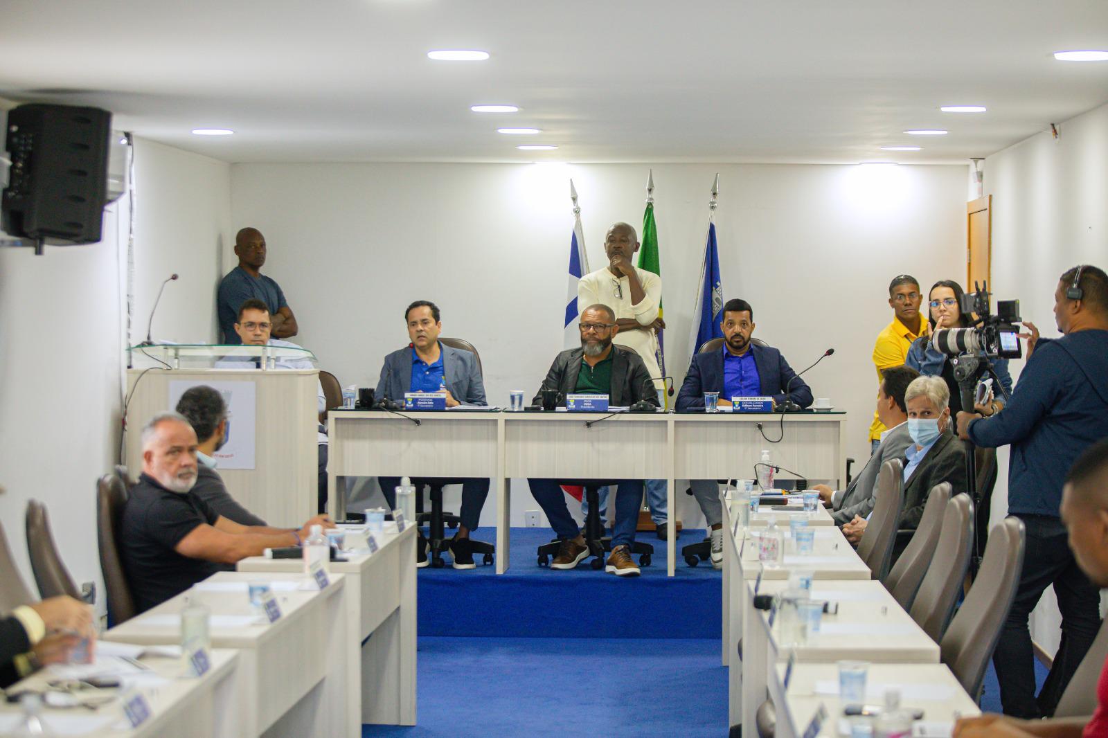 Prefeitura de Lauro apresenta projeto da LDO 2026 em audiência pública na Câmara