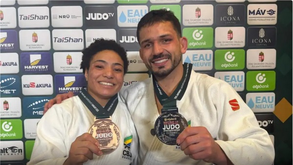 Brasil acaba Mundial de Judô na Hungria com duas medalhas