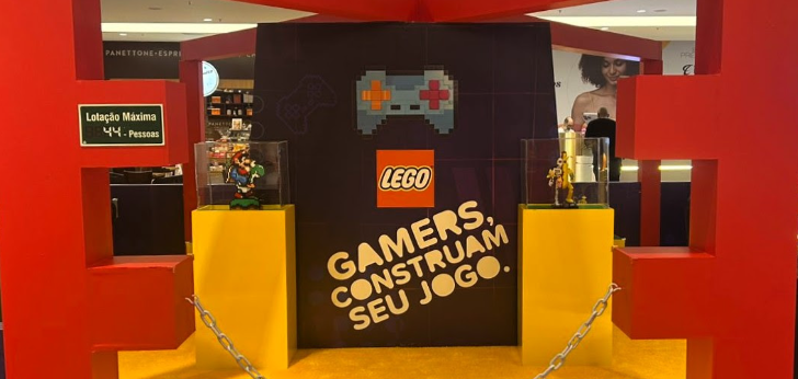 Espaço LEGO GAMING chega ao Shopping da Bahia esta semana
