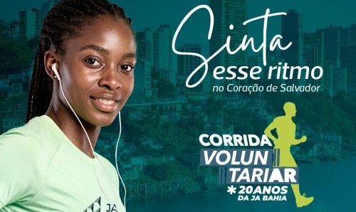 Corrida VoluntariAR celebra os 20 anos da JA Bahia no Comércio de Salvador