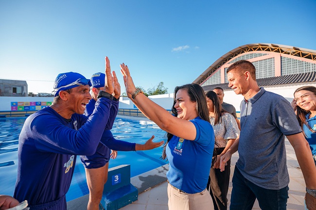 Lauro de Freitas celebra 63 anos com a entrega da Arena Aquática