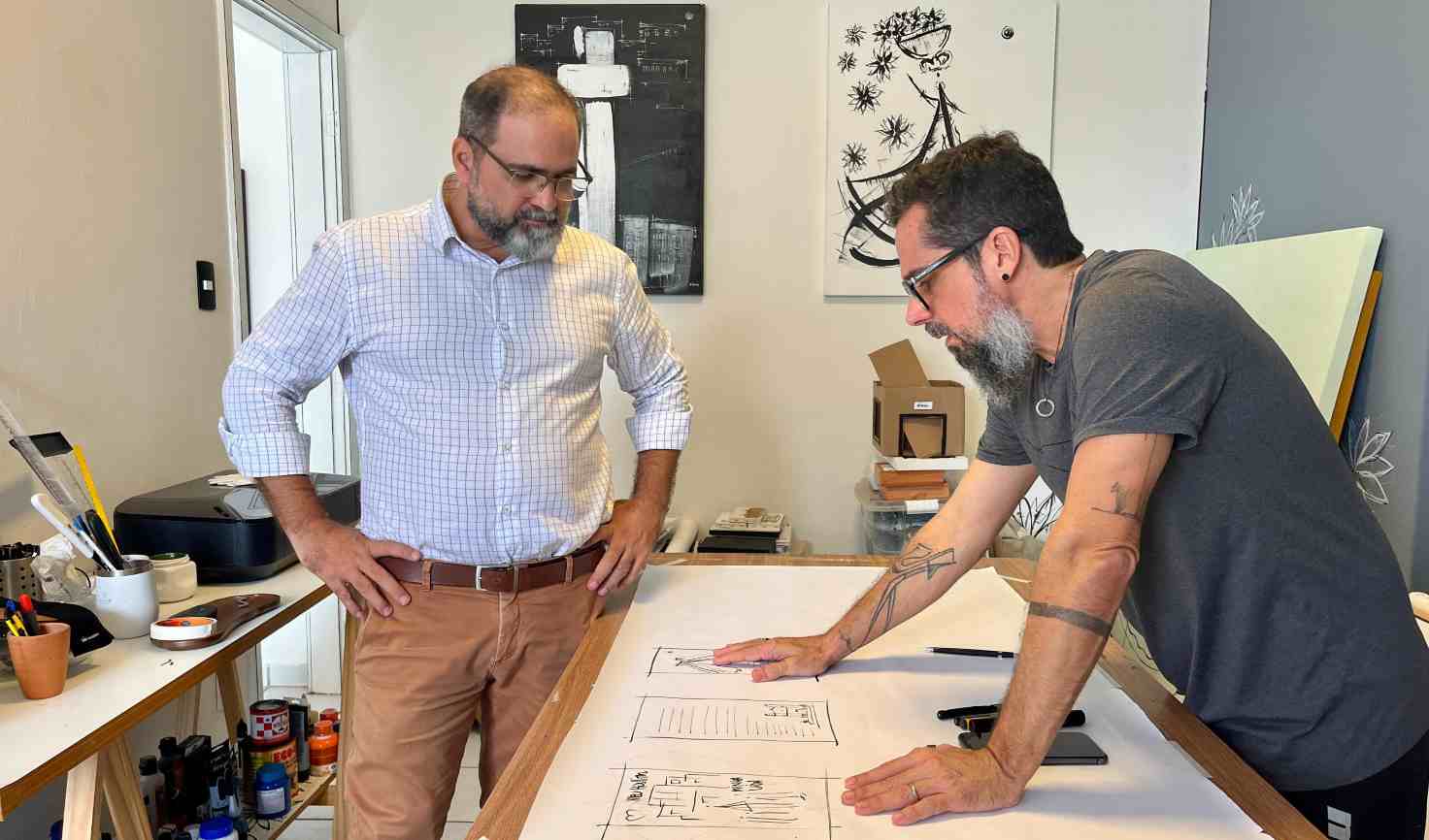 Elano Passos ilustrará livro sobre história do Hospital Martagão Gesteira