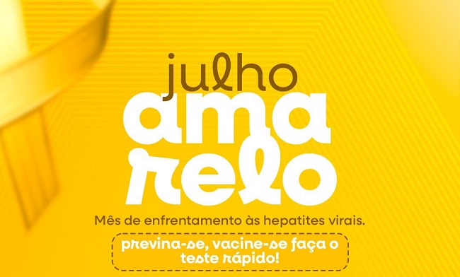 Lauro de Freitas reforça combate às hepatites virais com campanha Julho Amarelo