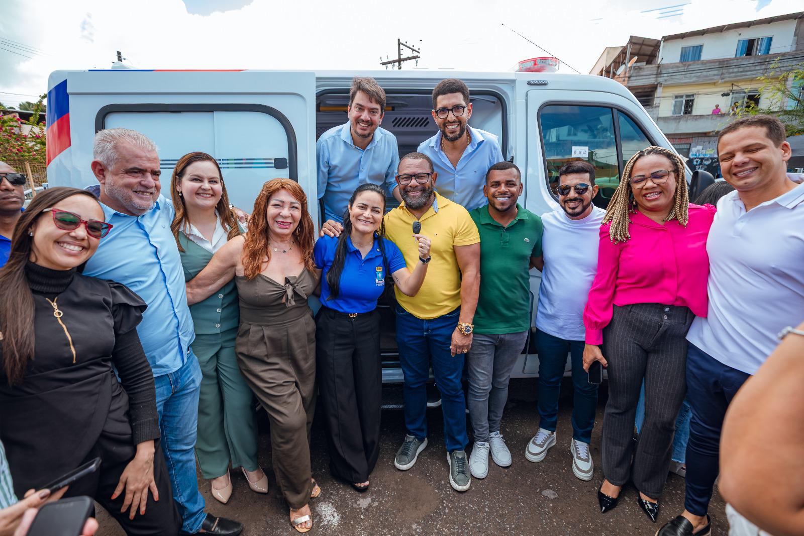 Prefeitura de Lauro amplia frota da saúde com nova ambulância adquirida via emenda parlamentar