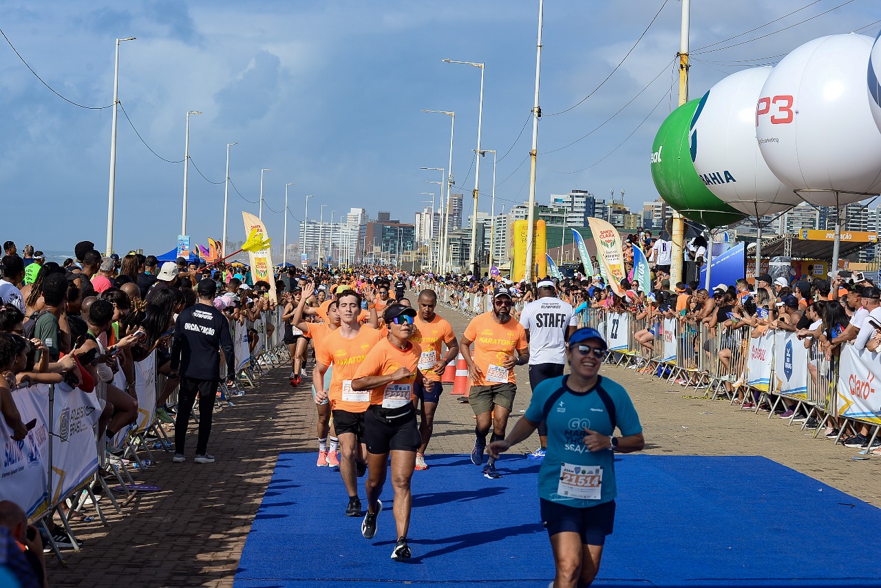 Maratona Salvador encerra 7ª edição com recorde histórico de participantes do Brasil e do mundo