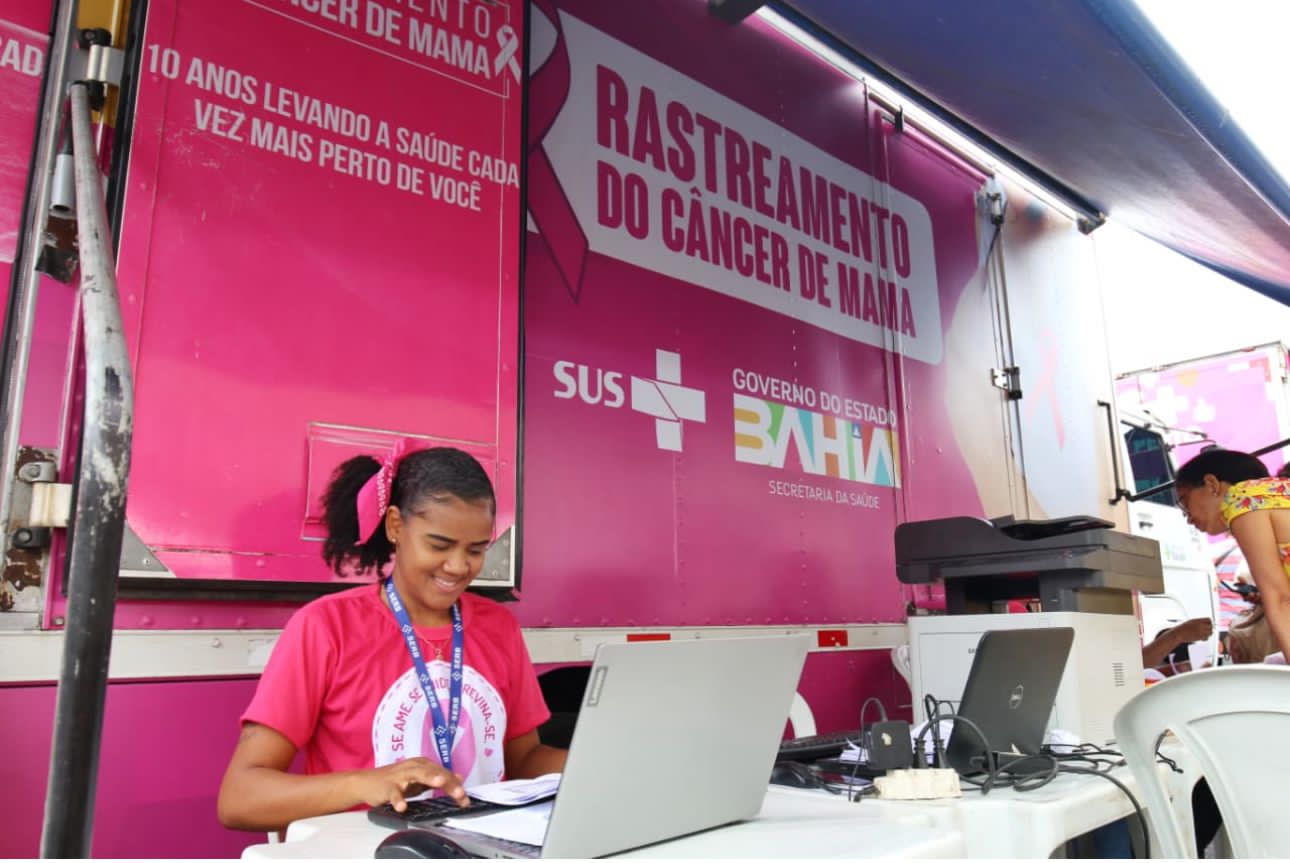 Governo do Estado oferta 40 mil mamografias no Outubro Rosa com agendamento pelo BA.GOV.BR