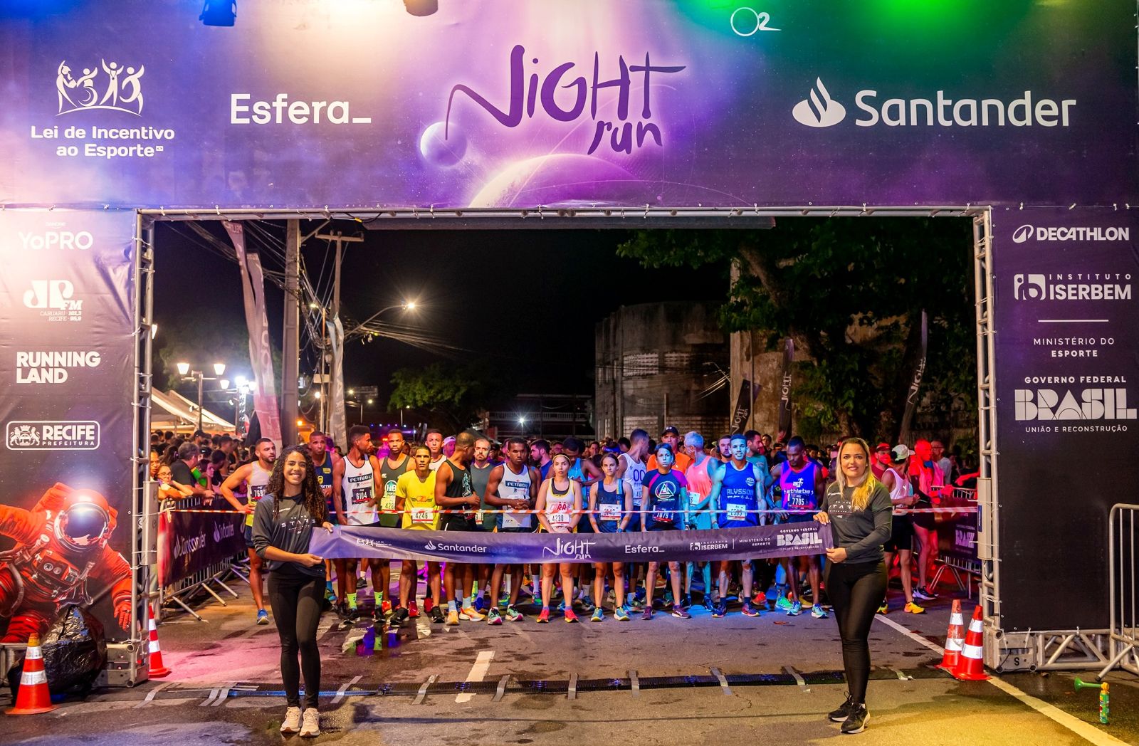 Noite de sábado terá Santander Night Run na orla de Salvador