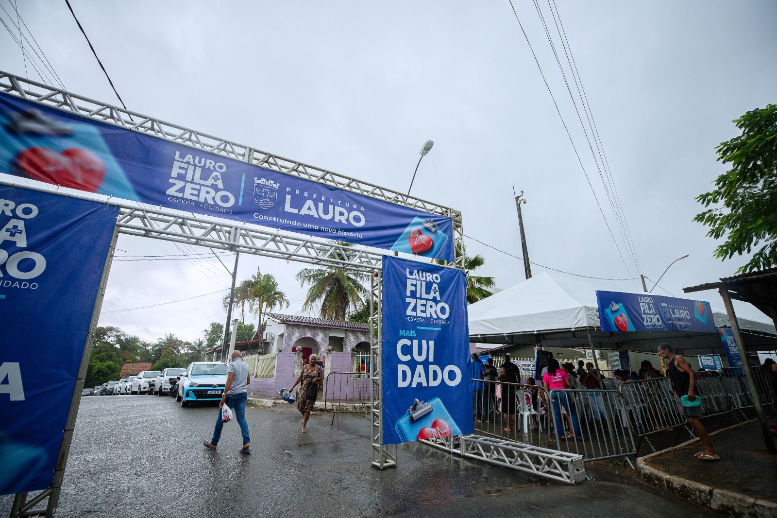 Lauro Fila Zero é interrompido devido ao mau tempo