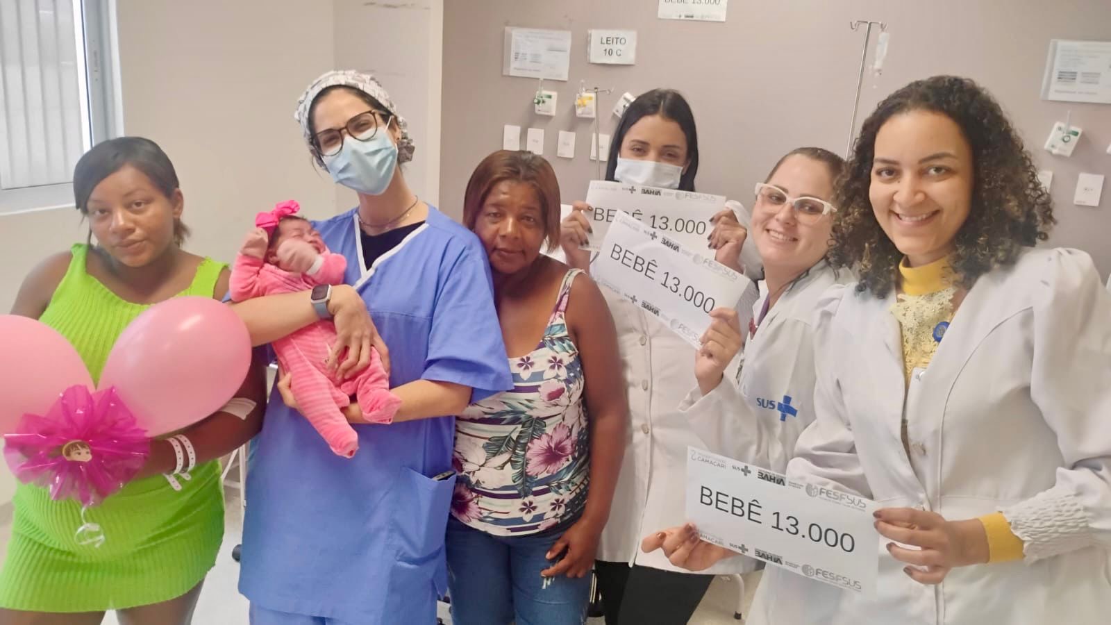 Maternidade de Camaçari celebra 13 mil nascimentos e reforça papel de referência