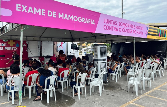 Outubro Rosa: Salvador Norte Shopping recebe Caminhão da Mamografia