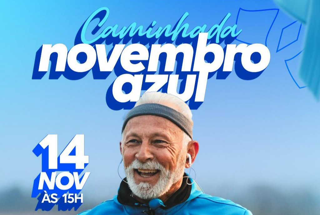 Lauro terá Caminhada do Novembro Azul nesta sexta para conscientização da saúde do homem