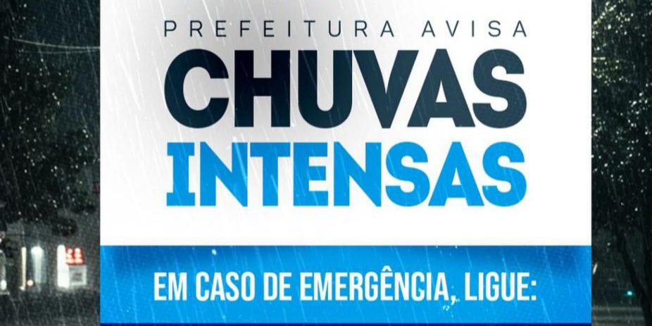 Prefeitura de Lauro mantém monitoramento diante de alerta de chuvas