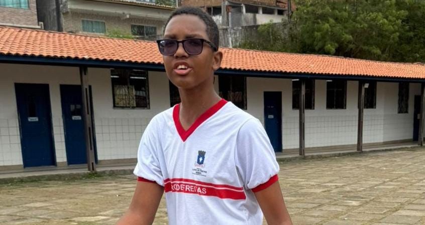 Estudante de Lauro de Freitas é convocado para Paralimpíadas Escolares em São Paulo