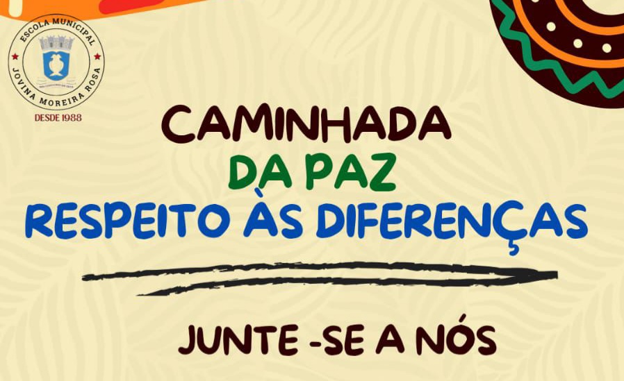 Comunidade escolar de Lauro fará Caminhada da Paz neste sábado