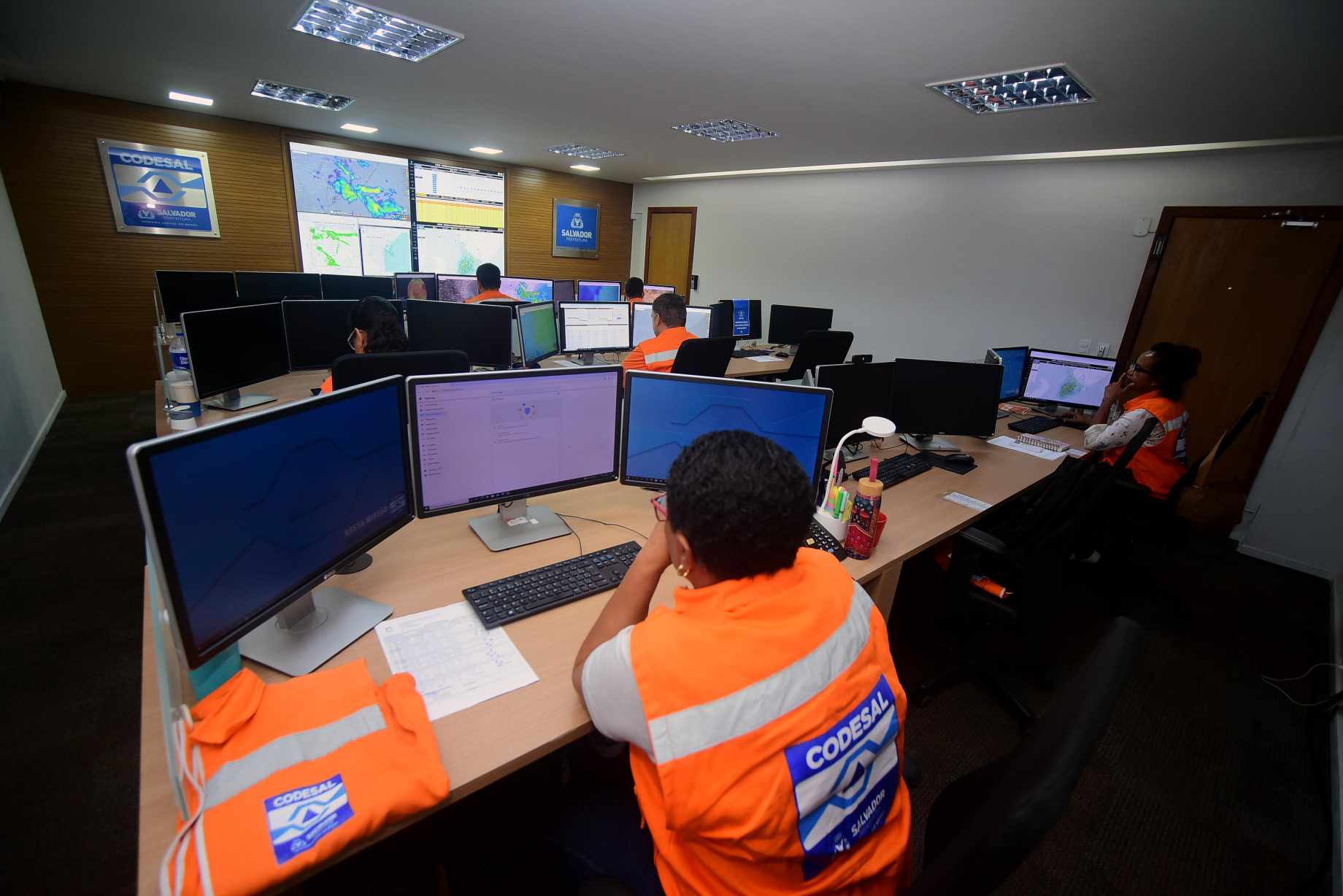 Codesal registra 110 milímetros de chuva em 2 horas e ventos de 80 km/h