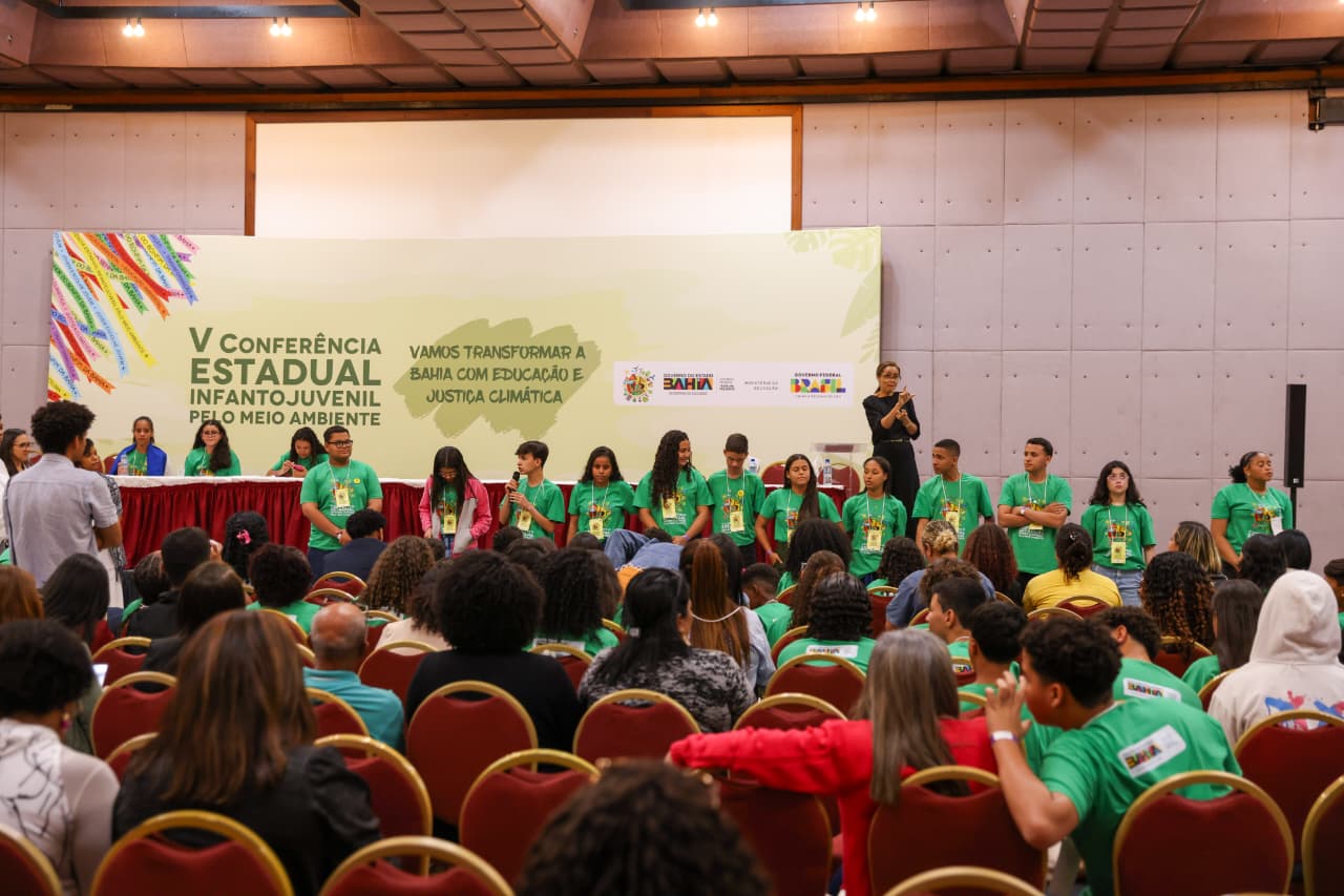 Estudantes baianos participam da COP 30 em Belém