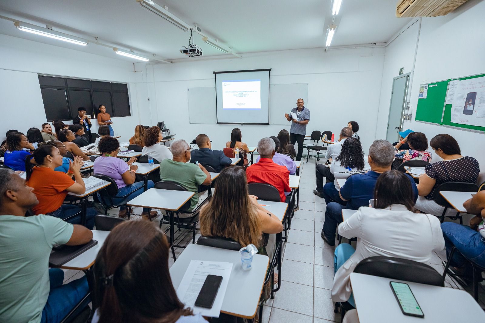 Prefeitura de Lauro apresenta relatório quadrimestral da Saúde em reunião do Conselho Municipal