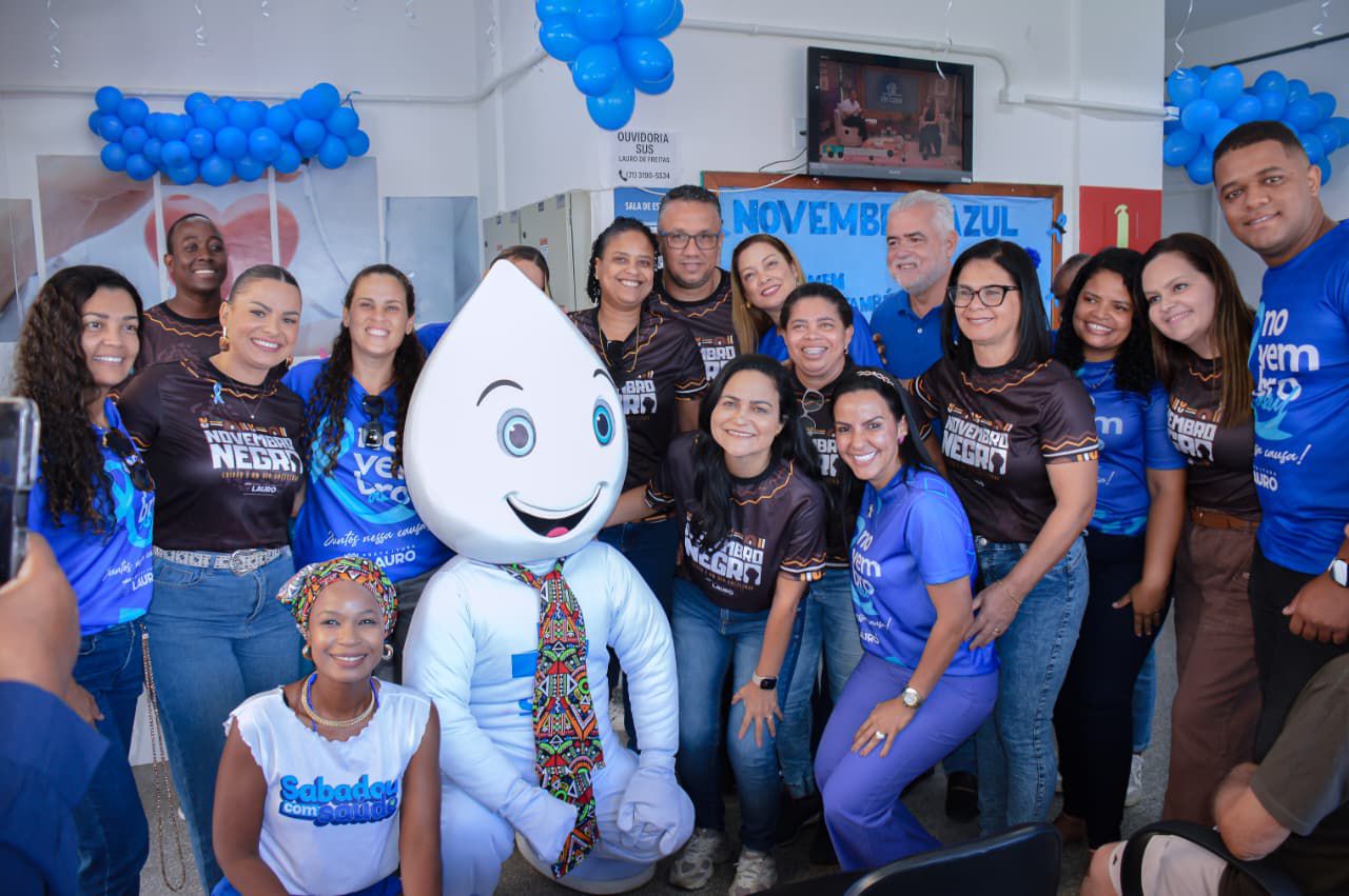 Débora Regis acompanha “Sabadou com Saúde” com ações especiais do Novembro Azul e Novembro Negro