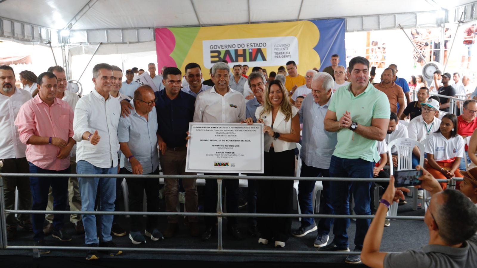 Governo do Estado impulsiona infraestrutura e serviços públicos em Mundo Novo