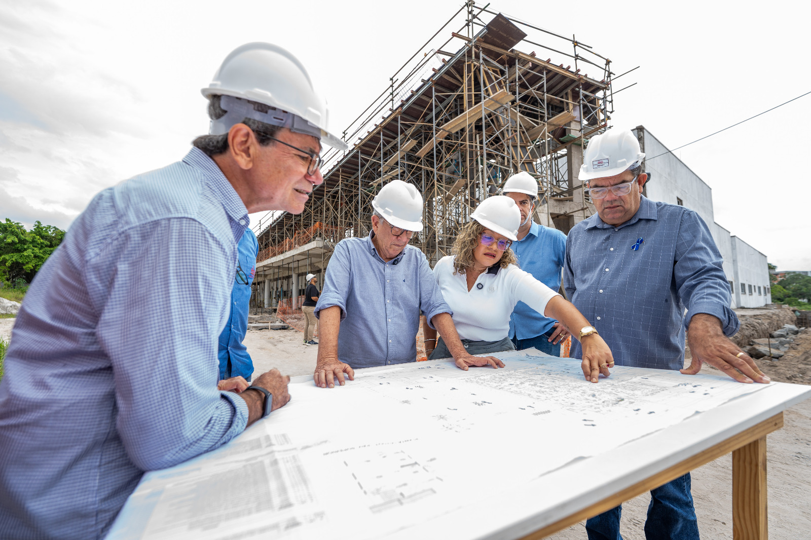 Obras da Policlínica Regional de Saúde de Camaçari avançam em ritmo acelerado