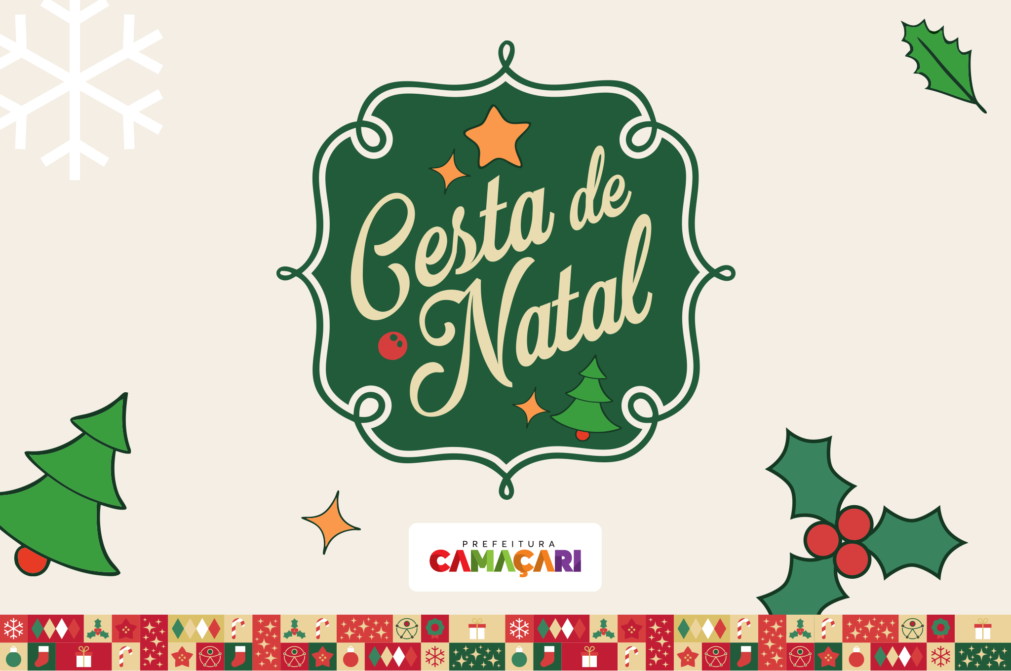 Entrega de cupons da Cesta de Natal começa nesta sexta em Camaçari