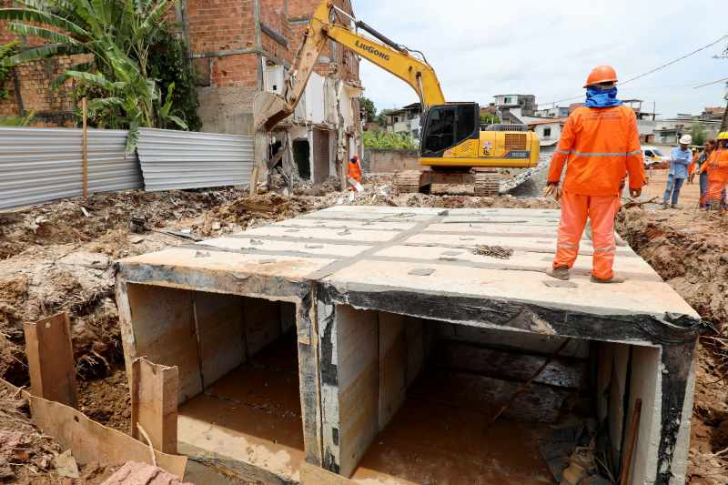 Macrodrenagem dos rios Jaguaribe e Mangabeira alcança 80% de execução