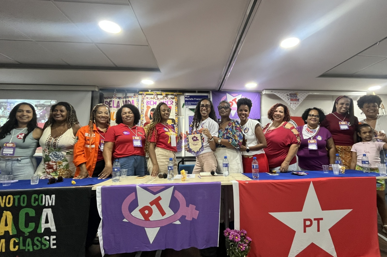Encontro Estadual de Mulheres do PT Bahia reuniu militância feminina para debater participação política