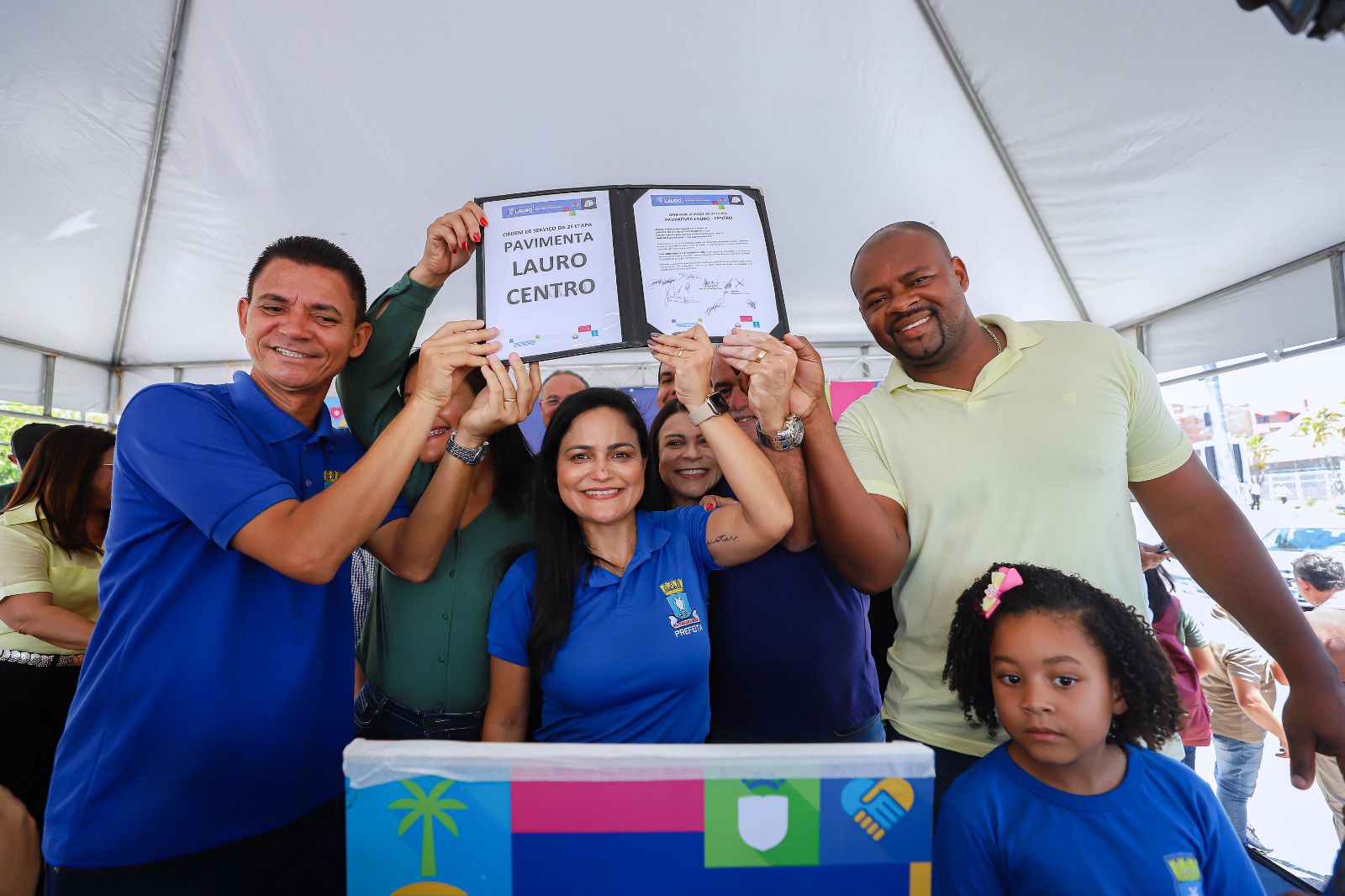 Débora Regis autoriza segunda etapa do Pavimenta Lauro no Centro