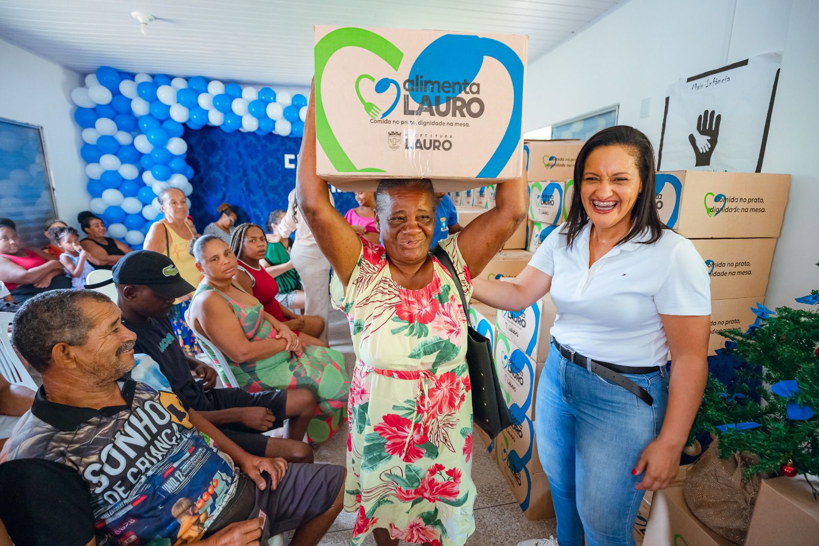 Mais de mil famílias são contempladas com cestas básicas em Lauro