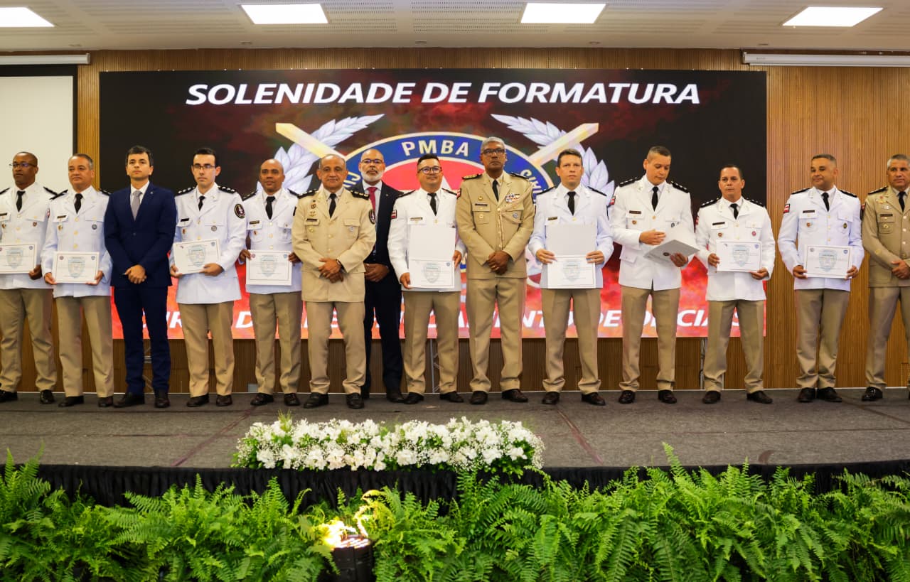 PMBA forma 80 oficiais em curso de aperfeiçoamento