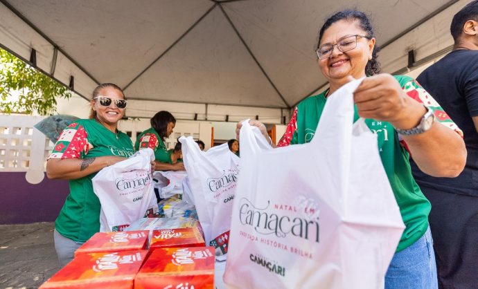 Entrega das Cestas de Natal em Camaçari será retomada na segunda-feira