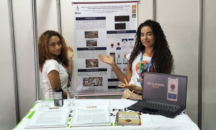 Projeto de estudantes de Camaçari é finalista na maior feira científica do país