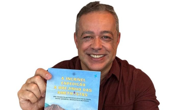 Caetité: Jorge Couto Pimentel lança livro com histórias que moldaram Brejinho das Ametistas
