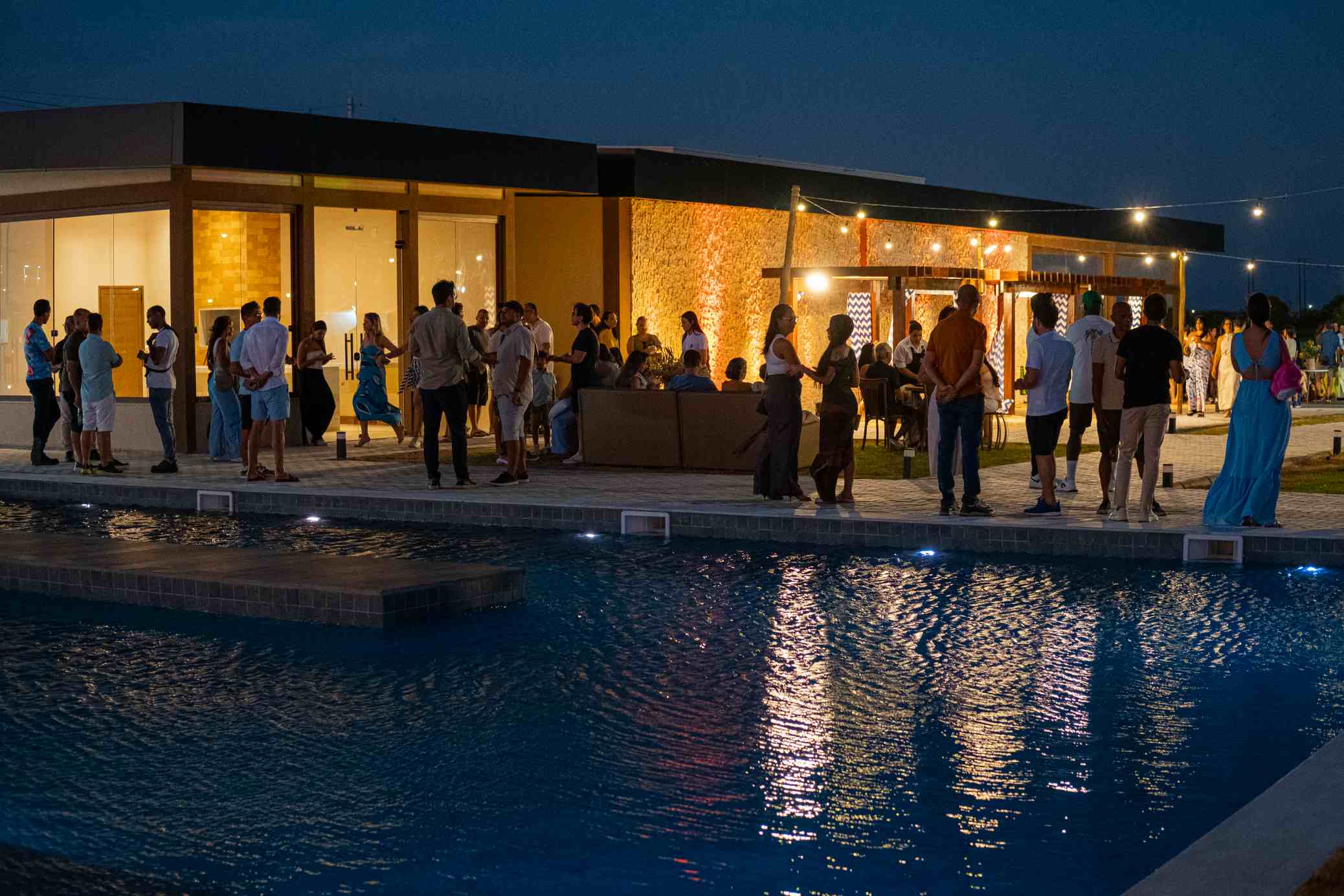 LN Urbanismo inaugura clube do Riviera Residence Marina em Paulo Afonso