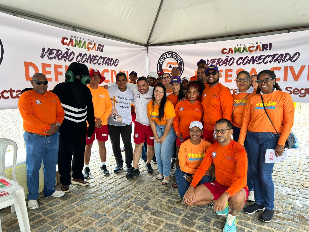 Verão Conectado: Prefeitura de Camaçari leva ações de saúde e segurança para Arembepe