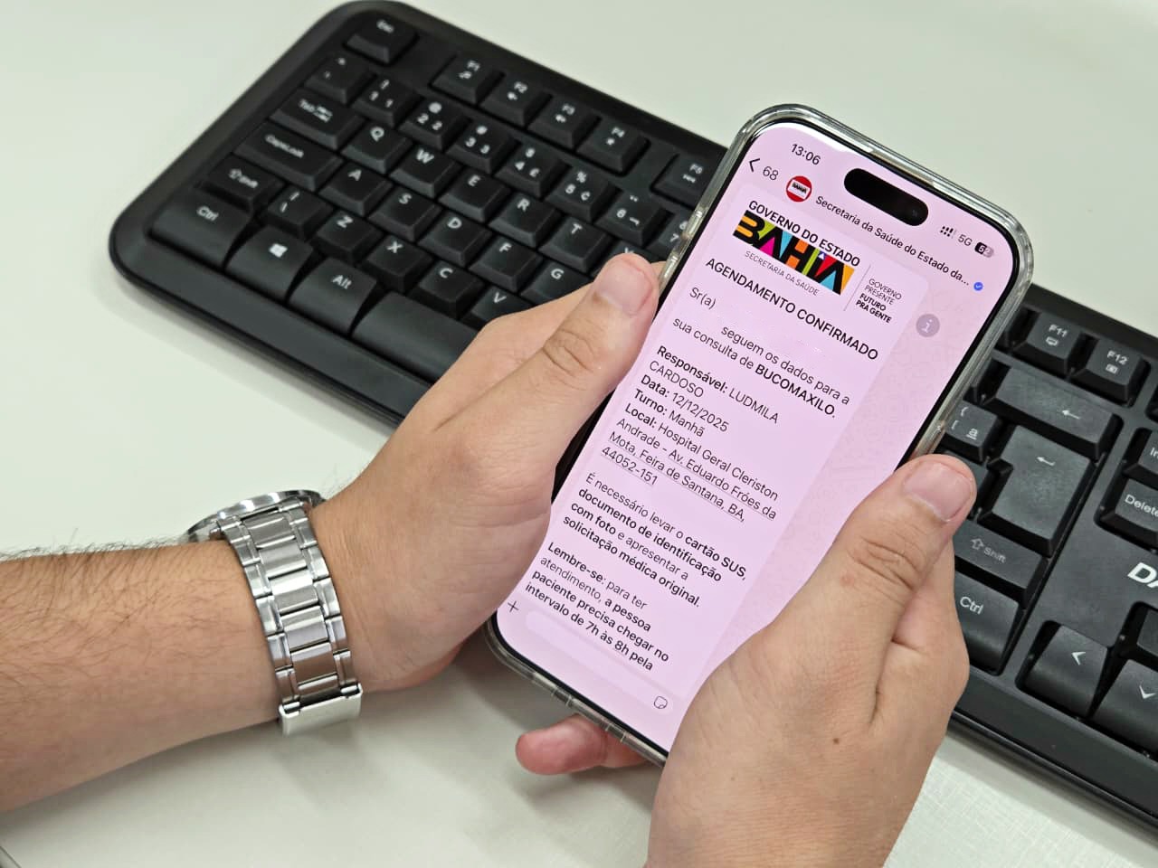 Bahia lidera transformação digital do SUS com robô virtual na saúde