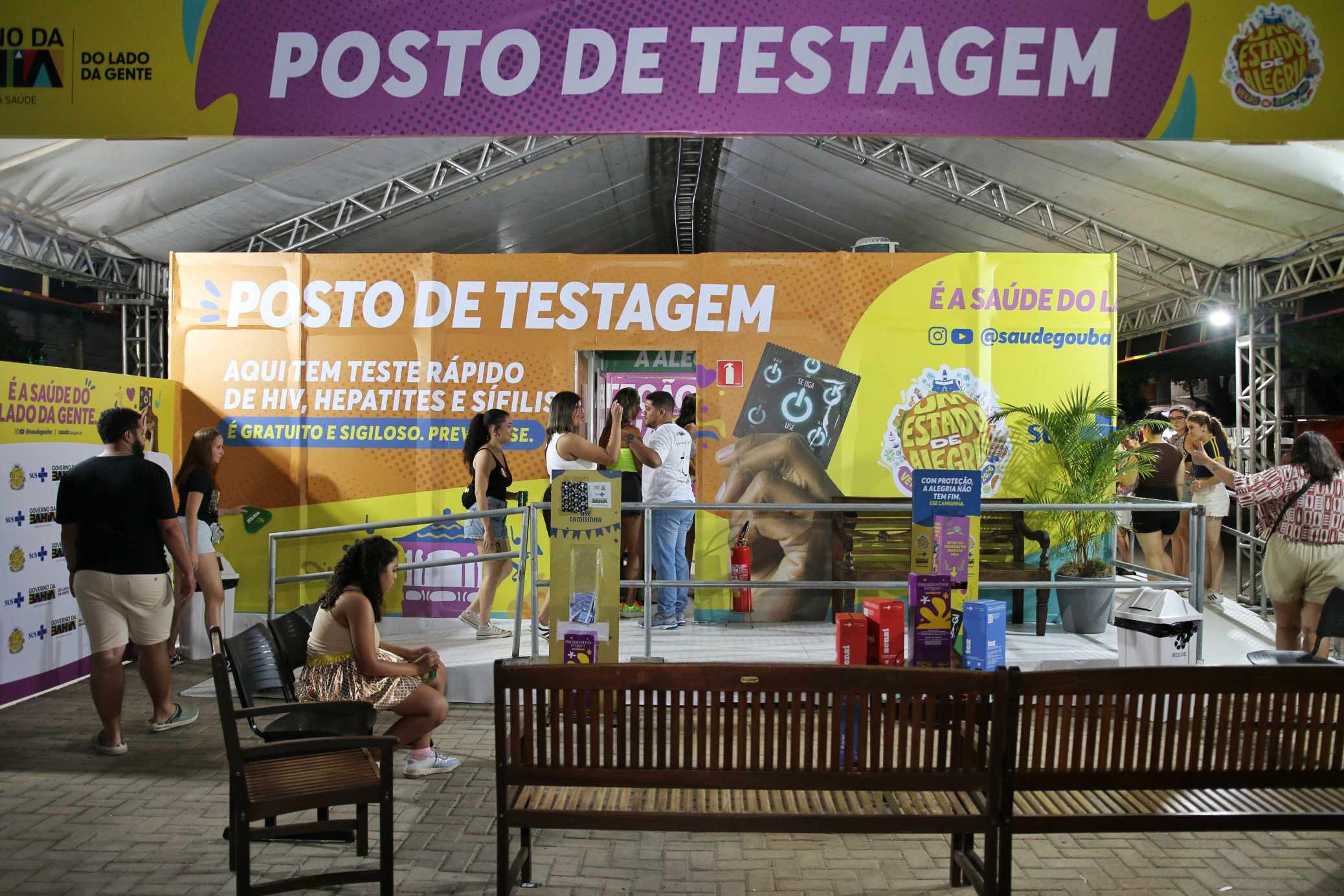 Posto de Testagem de IST reforça prevenção no Carnaval de Juazeiro