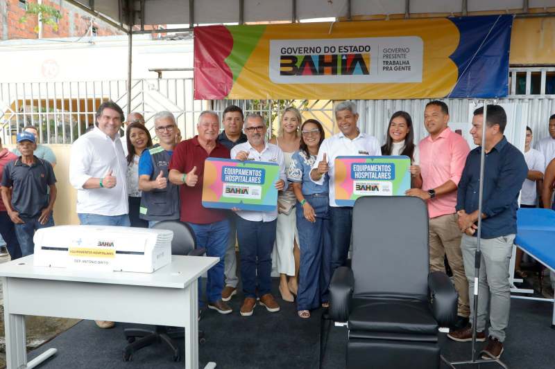 Governo do Estado entrega equipamentos de saúde e autoriza obras em Itapitanga