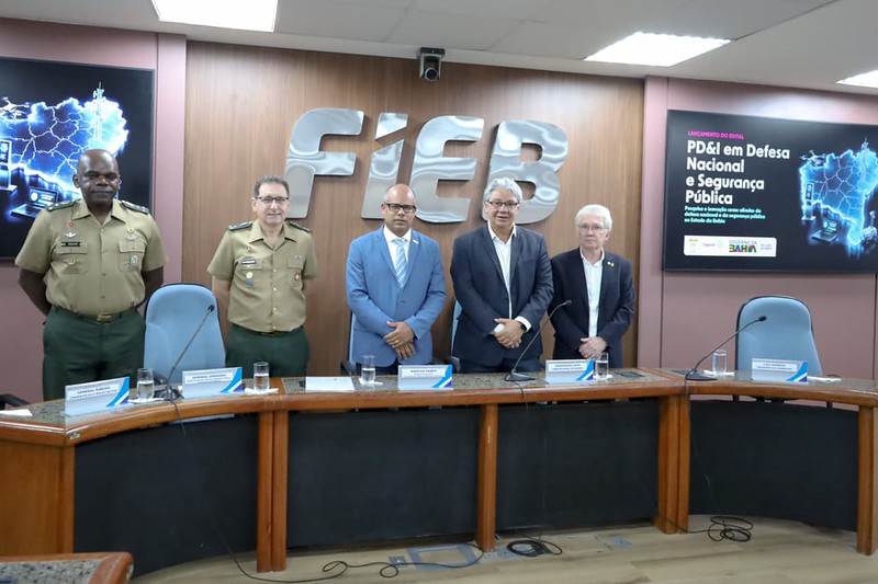 Fapesb e Secti lançam edital de R$ 3,2 milhões para pesquisas em defesa nacional e segurança pública
