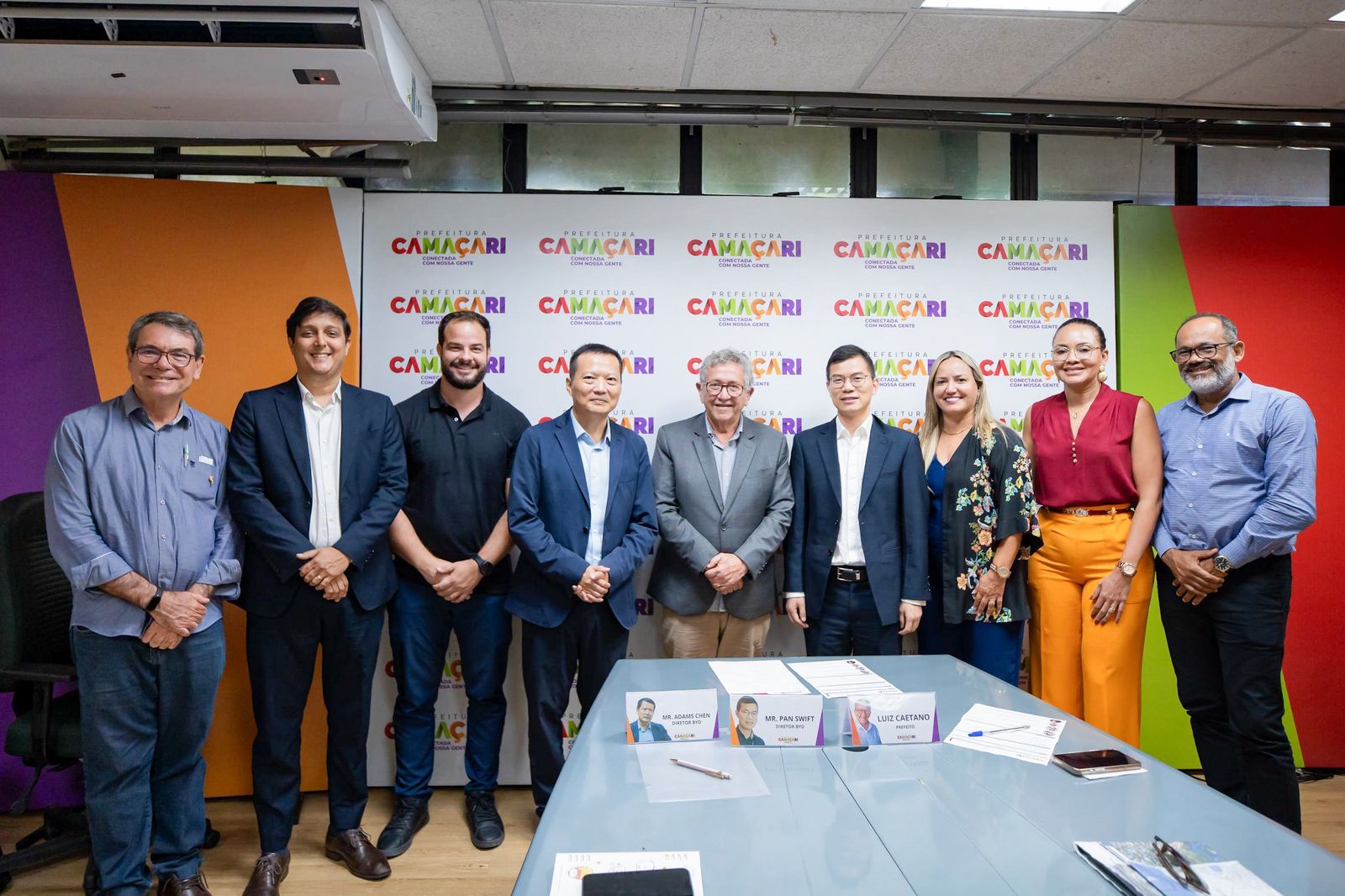 Prefeitura de Camaçari e BYD debatem ampliação de fábrica e projetam novos avanços