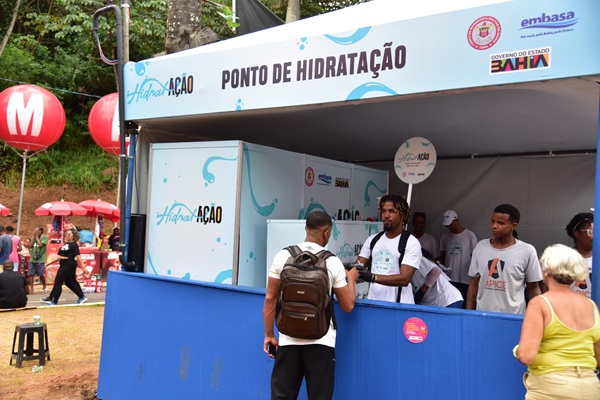 Carnaval 2026: Hidratação gratuita é aliada da folia em Salvador